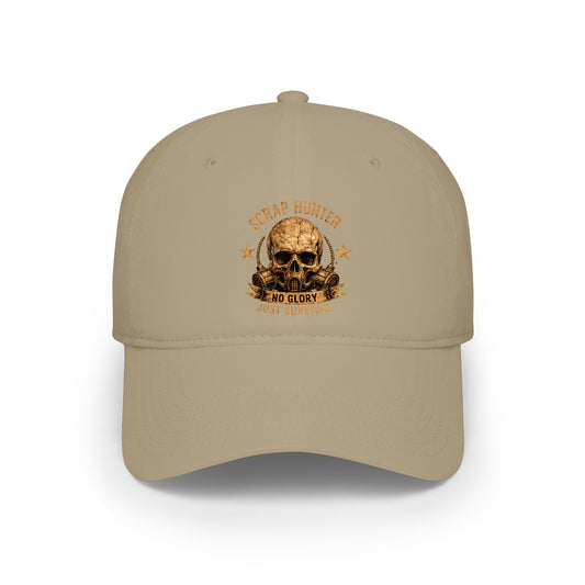 Scrap Hunter Skull design Baseball Cap | No Glory Just Survival