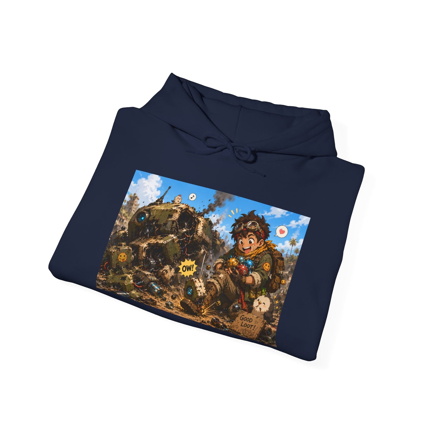 Cute Hurt Raider Hoodie | Hoodie Illustration