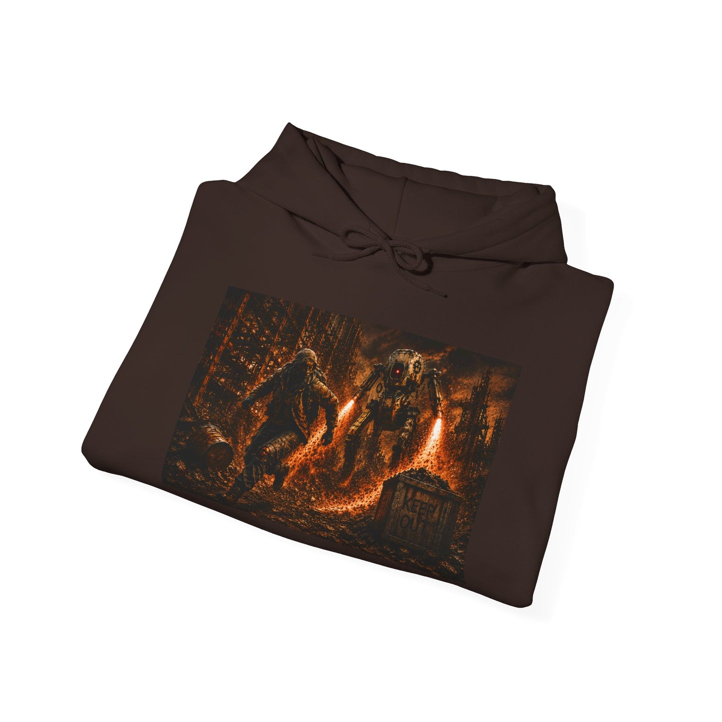 Fiery Escape Graphic Hoodie | Hoodie
