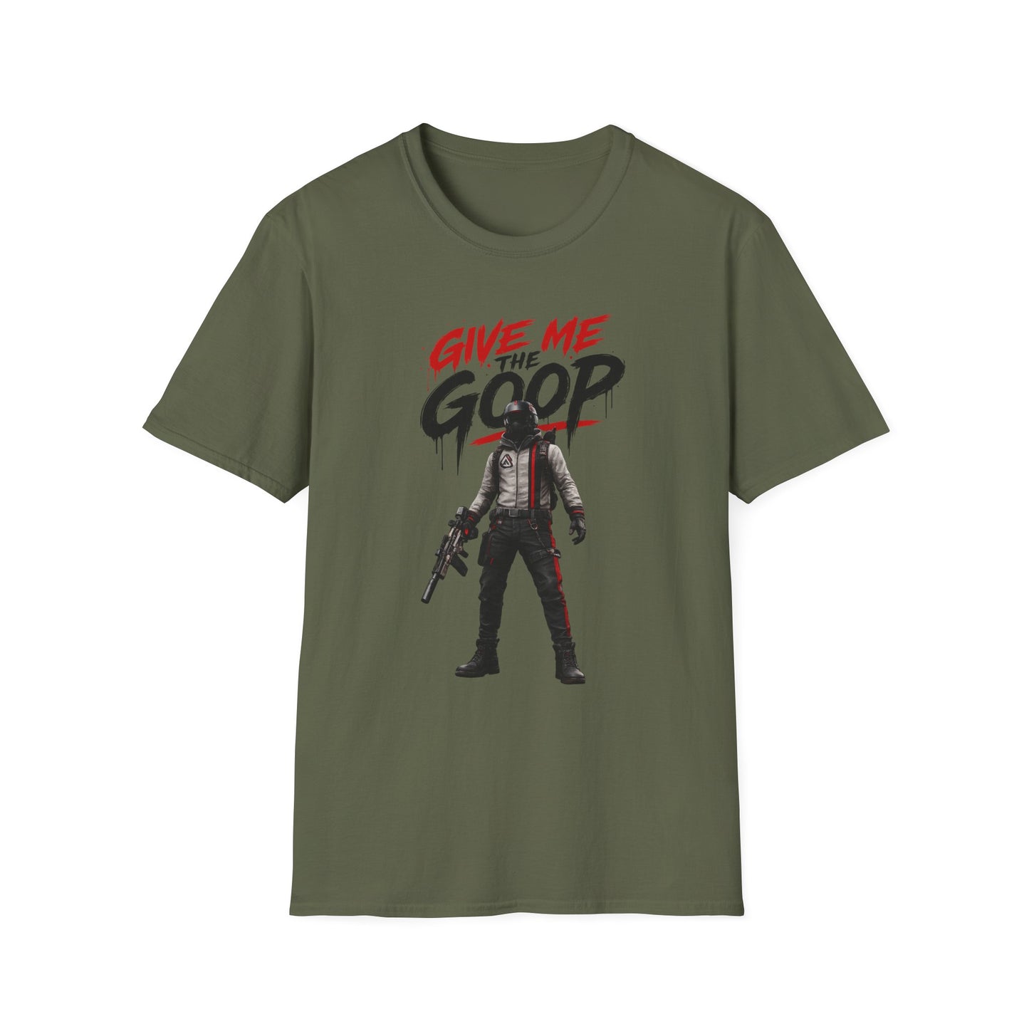 Give Me The Goop Graphic T-Shirt — Gamer Character Tee