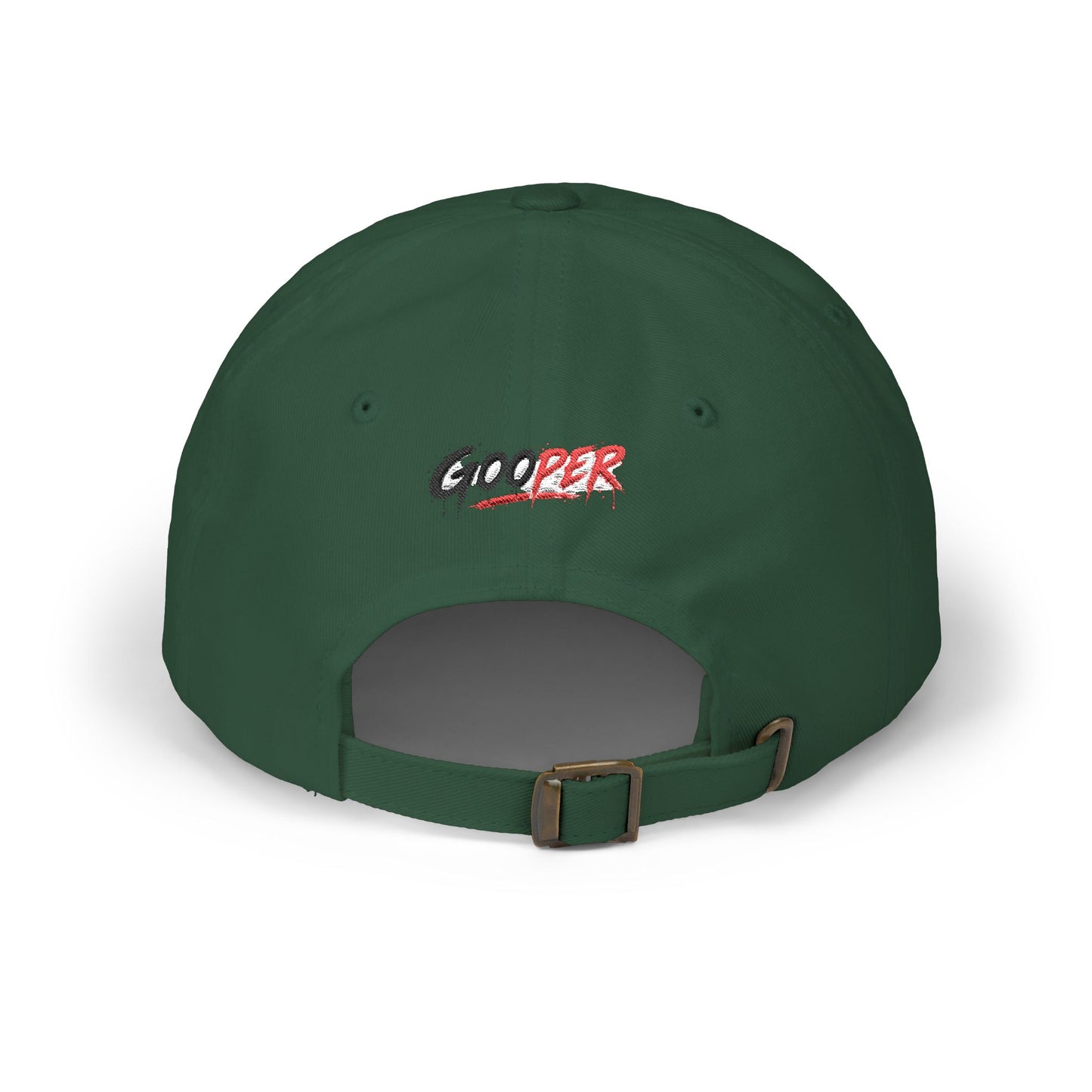 SOS Vintage Stripe Dad Cap — Classic Embroidered Cotton Baseball Hat