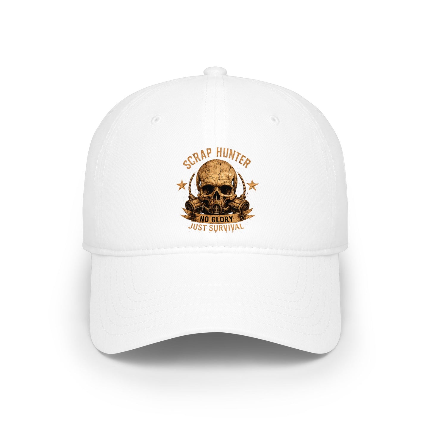Scrap Hunter Skull design Baseball Cap | No Glory Just Survival